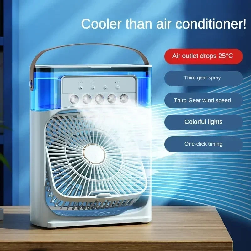Portable Hydrocooling Desk Fan