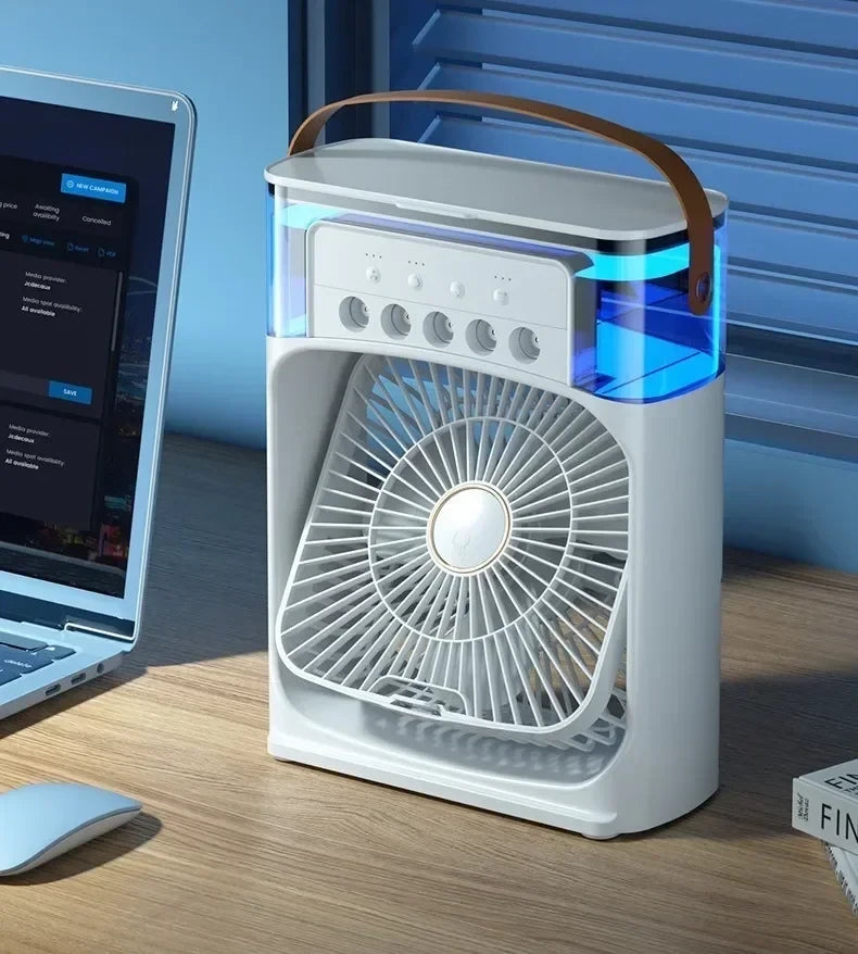 Portable Hydrocooling Desk Fan