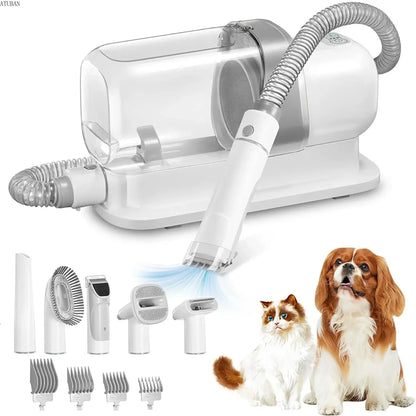 Pet Grooming Vacuum Kit for Dogs &amp; Cats