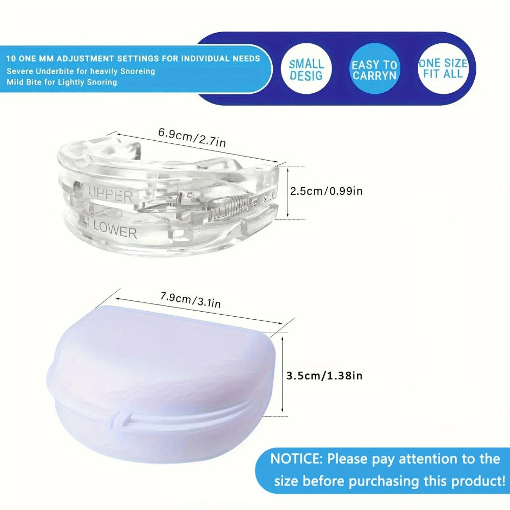 Adjustable Anti-Snoring Mouthpiece