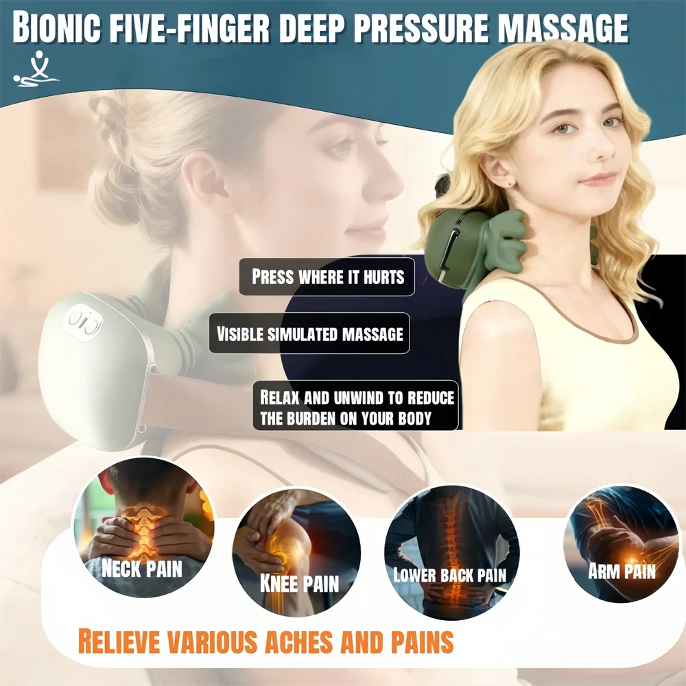Wireless Shiatsu Neck Massager